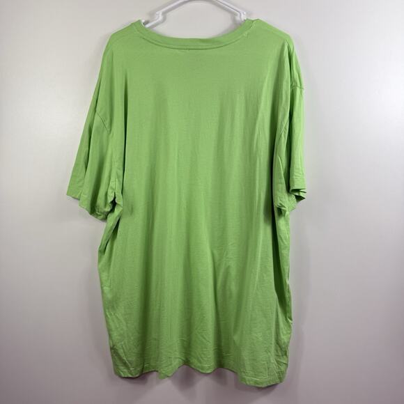 Vintage Polo Ralph Lauren Green T Shirt Mens XXL Short Sleeved Crew Neck - Picture 10 of 11